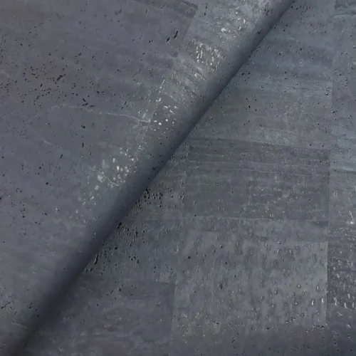 Home 16 Dark Blue Portuguese Cork Leather Fabric