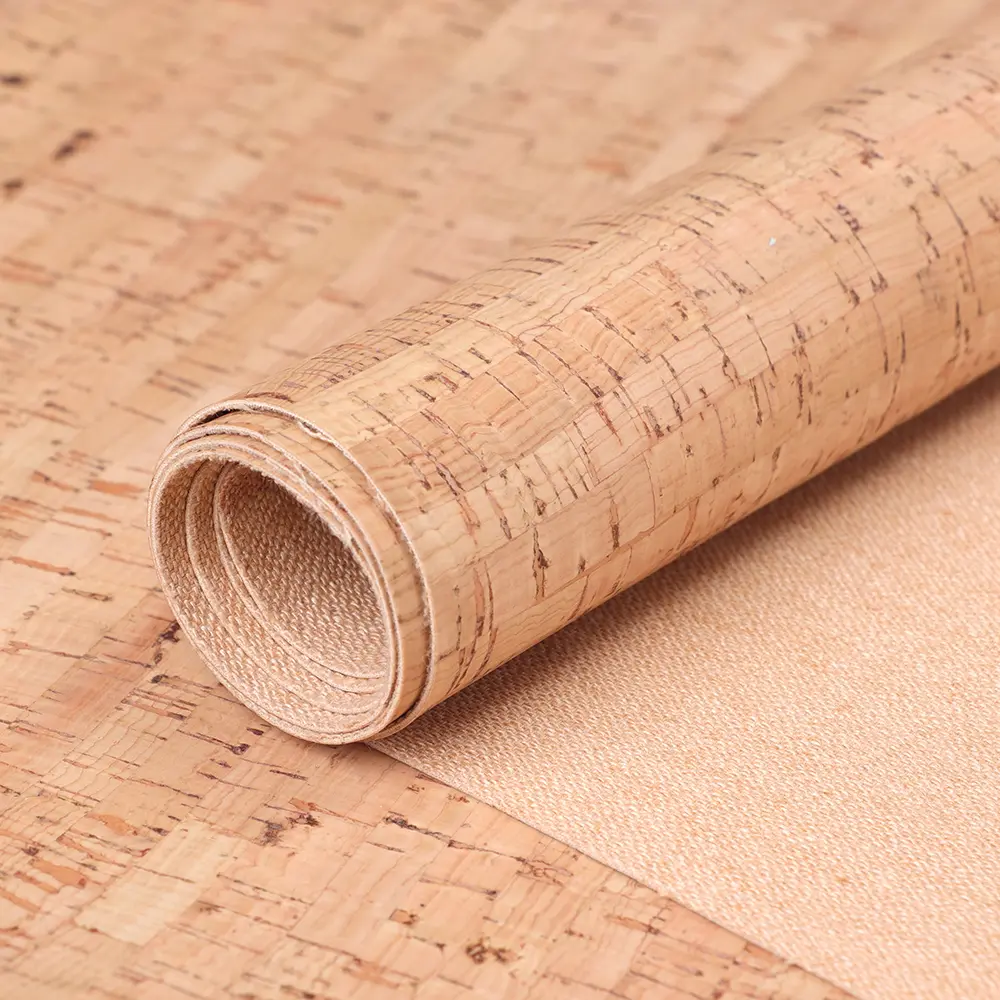 Hcork Natural Cork Bmboo Fabric – F10003 2 Hcork Natural Cork Bmboo Fabric – F10003 - Image 2