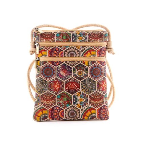 Cork Crossbody Bag for Cell Phone