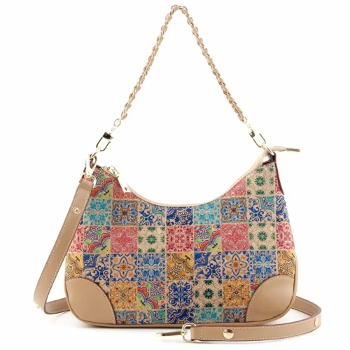 Hcork-Patchwork-Tile-Cork-Shoulder-Bag