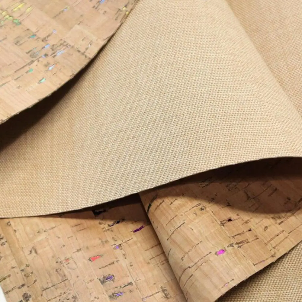 Hcork Iridescent Fleck Bamboo Cork Fabric - F10015 4 Iridescent-Fleck-Bamboo-Cork-Fabric-3