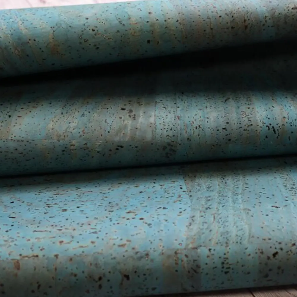 Hcork Lake Blue Cork Leather 3 Hcork Lake Blue Cork Leather - Image 3