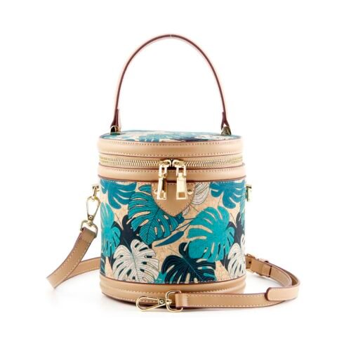 Cork Cylinder Handbag