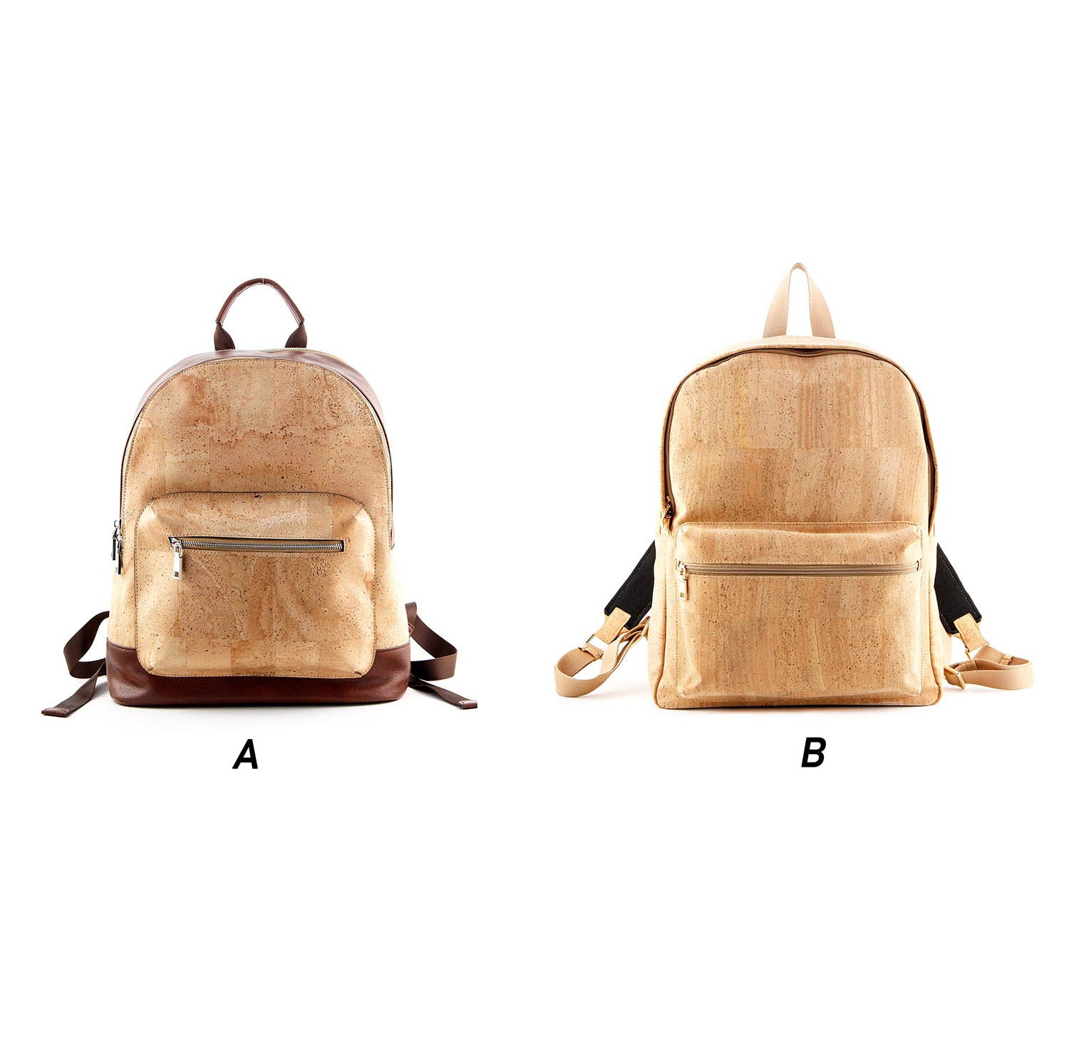 Large Capacity Cork Backpack for Men & Women | Waterproof Sustainable Daily Bag | Brown accents 11 Large Capacity Cork Backpack for Men & Women | Waterproof Sustainable Daily Bag | Brown accents - Image 11