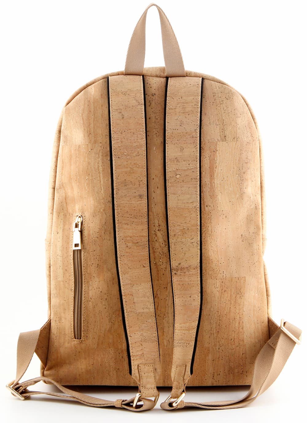 Large Capacity Cork Backpack for Men & Women | Waterproof Sustainable Daily Bag | Brown accents 3 Large Capacity Cork Backpack for Men & Women | Waterproof Sustainable Daily Bag | Brown accents - Image 3