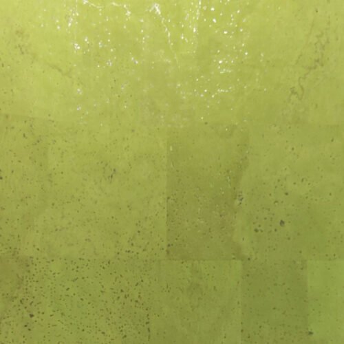 Savoury Green Printed Cork Fabric